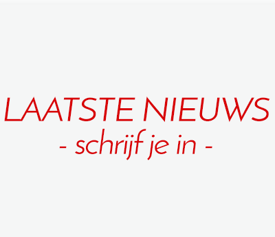 Laatste nieuws - schrijf je in